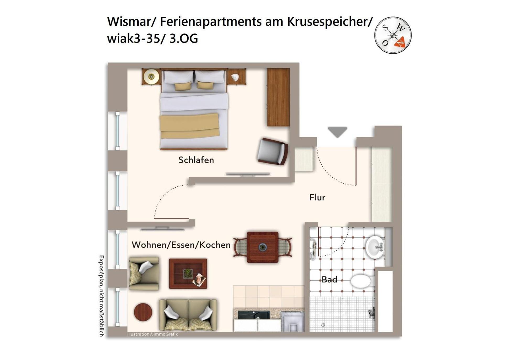 Ferienapartments Am Krusespeicher Ferienapartments Am Krusespeicher 3-35 Wißmar Eksteriør billede